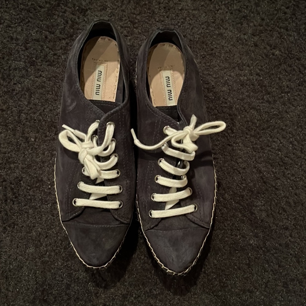 Authentic Miu Miu Espadrilles - image 4